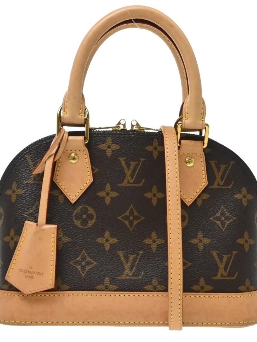Best07 Louis Vuitton Monogram Alma BB Monogram Handbag M53152 RQ04564